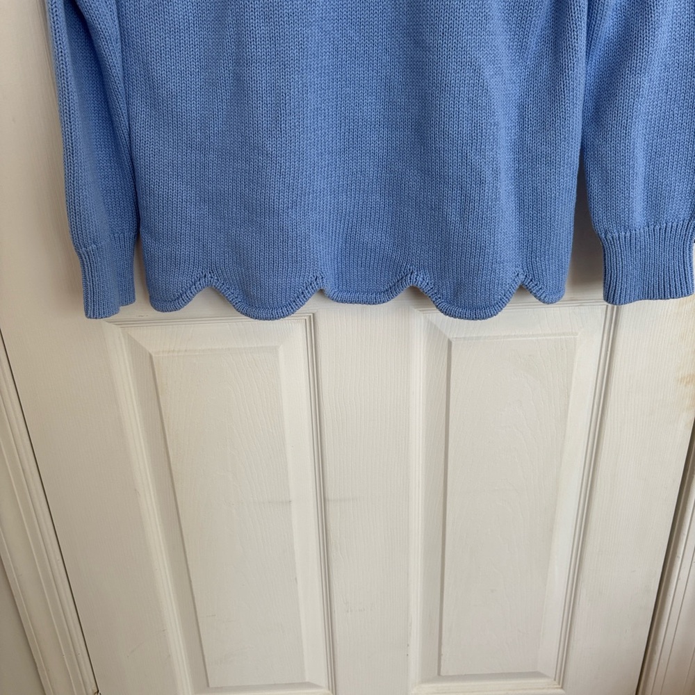 NWT J by J. Crew Light Blue Knit Sweater - Picture 4 of 8
